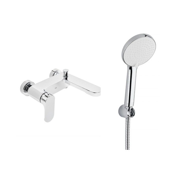 SAT Fusion kádtöltő csaptelep, 150mm, króm, fényes