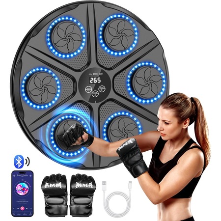 Aparat de box muzical, aparat muzical inteligent cu LED, electronic ...