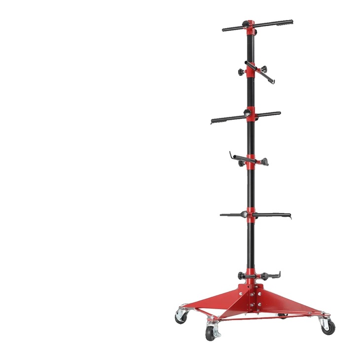 Festékállvány, 47x47x120cm, Fekete