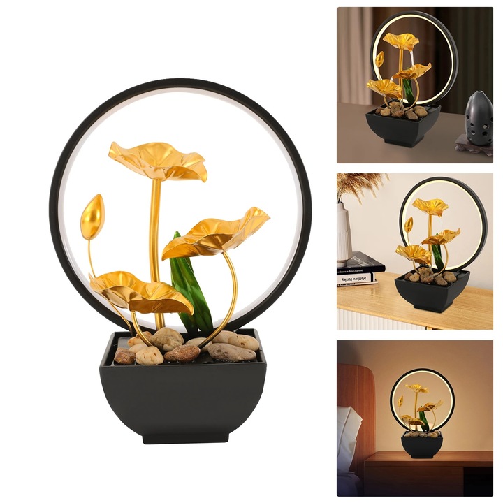 Lampa de masa, 3W, 22x13x28cm, iluminare LED, design compact