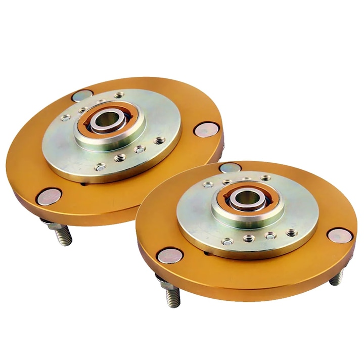 Elülső dőlésszög állító lapok, Tartós acél, Arany, 34x54x34 cm