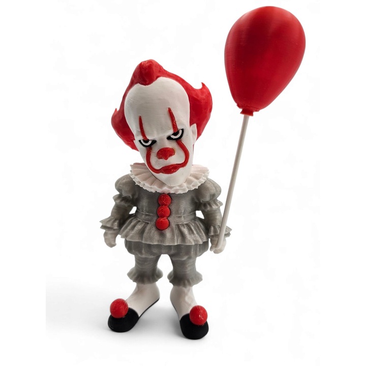Pennywise figura 15 cm, MoranQ, biológiailag lebomló, dekoratív, készletben kapható