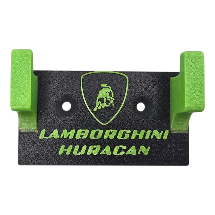 Suport de umeras pentru LEGO Lamborghini Huracan, negru, montare pe perete