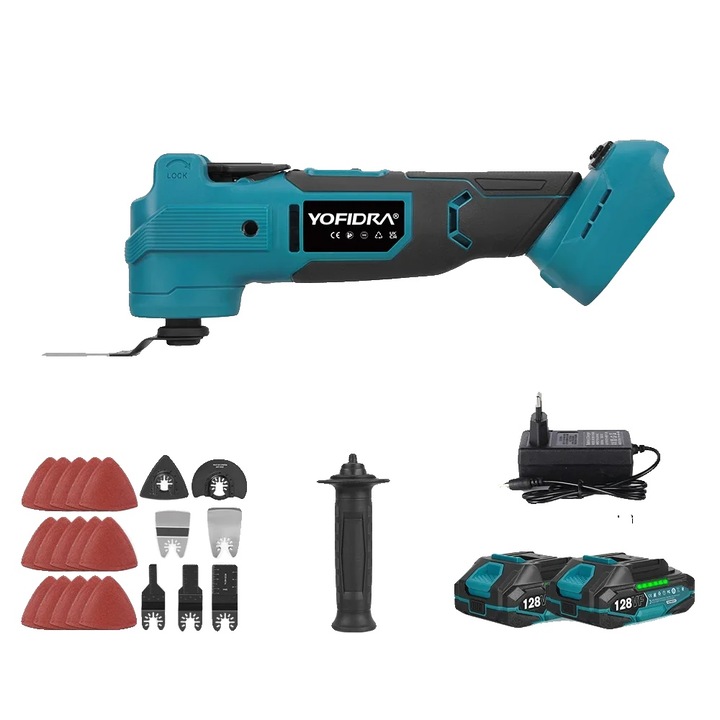 Unelte multifunctionale, Display digital LED, Negru