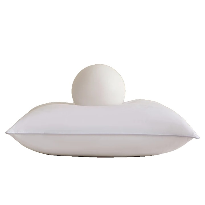 Perna, suport moale, alb, 45x45cm