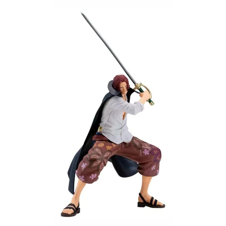 Фигурка Banpresto One Piece Shanks Grandista, 22 см, многоцветна, PVC, за момчета