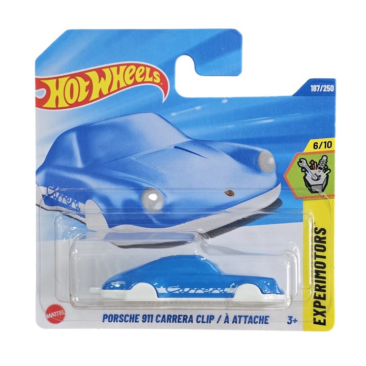 Masinuta Metalica Hot Wheels Porsche 911 Carrera Clip/ Attache 2026 1:64