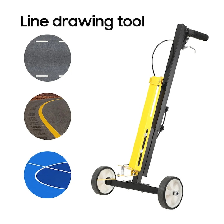 Aplicator de marcaj pentru linii, 30x20x15cm, otel inoxidabil, 2 kg