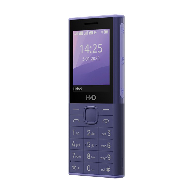 Telefon HMD 150 Music DS, 4G, single SIM, violet
