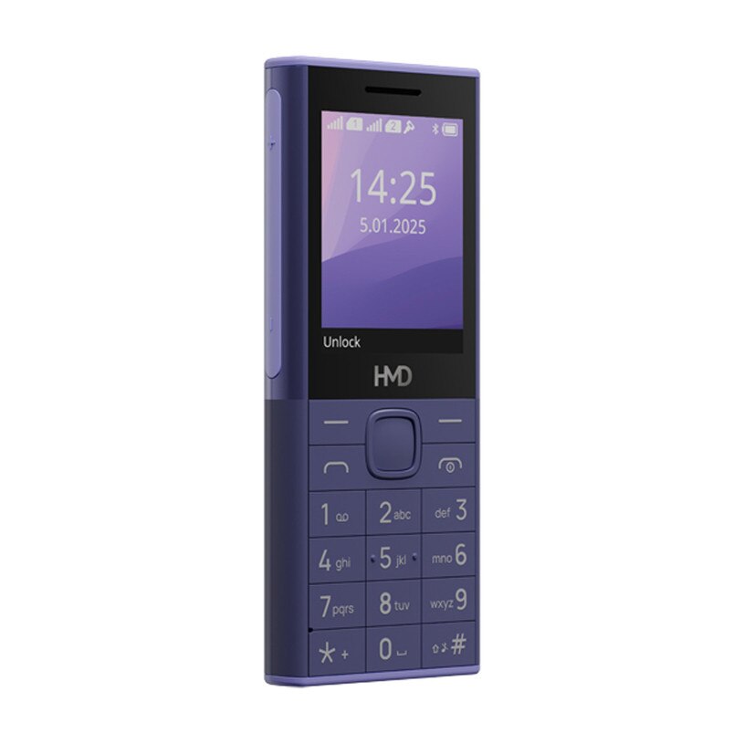 Telefon HMD 150 Music DS, 4G, single SIM, violet