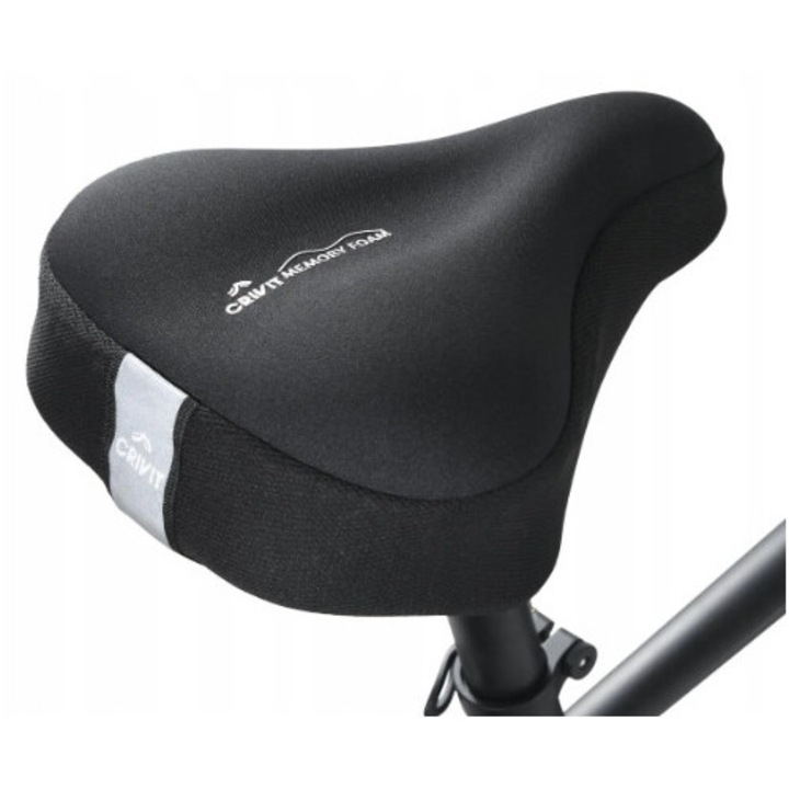 Husa pentru sa de bicicleta CRIVIT, material nylon, spuma elastica, 23x3,3x26cm, 211g