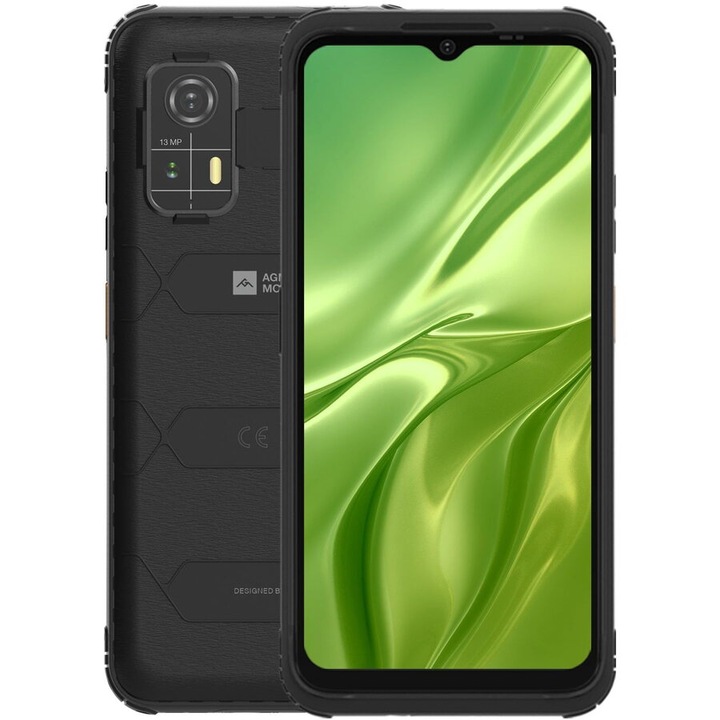 Мобилен телефон AGM H MAX Rugged 128GB 4GB RAM Dual SIM Черен