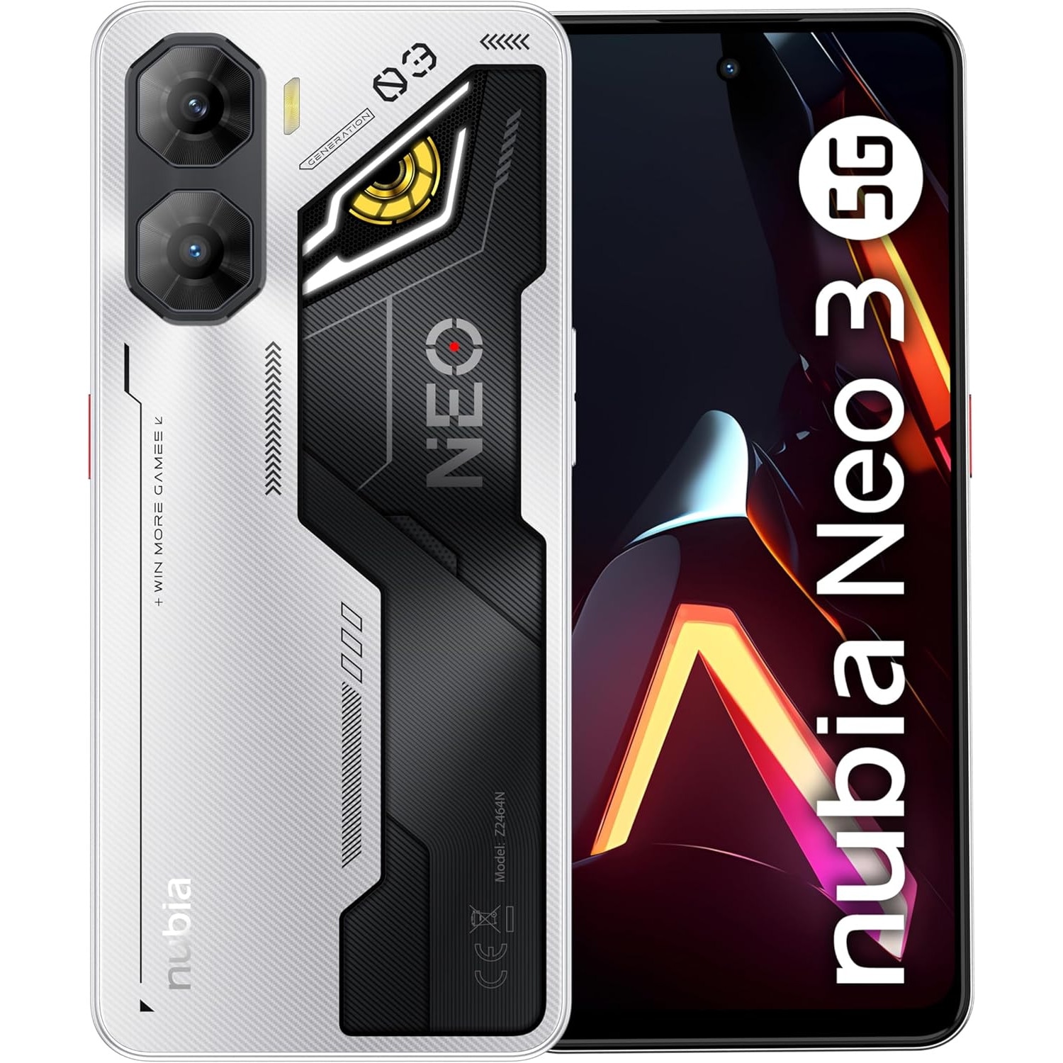 Telefon mobil Nubia Neo 3, Dual Sim, 8GB RAM, 256GB, 5G, Cyber