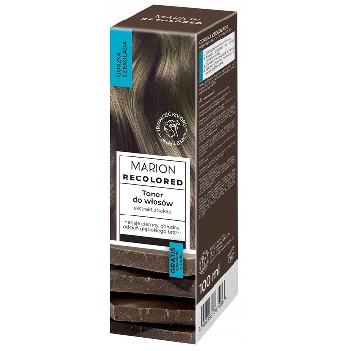 Toner de par Marion 100 ml, nuanta rece, ciocolata