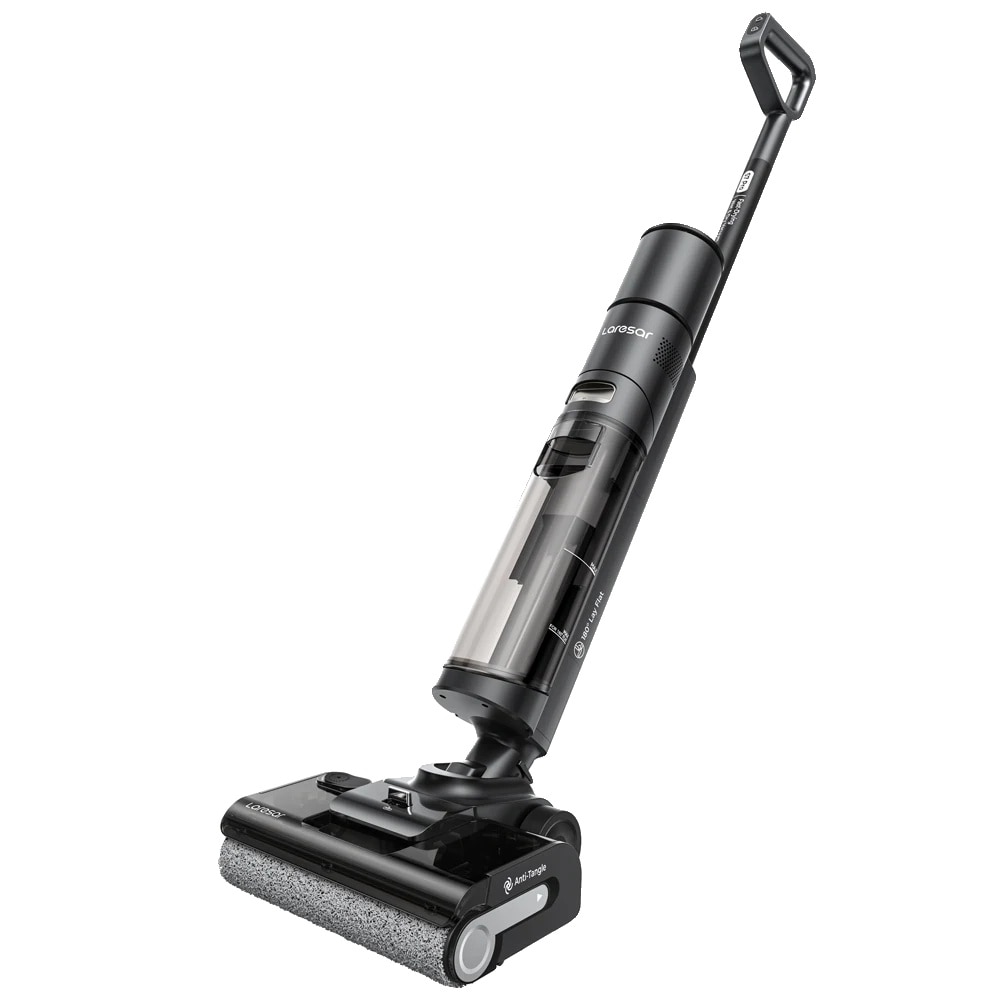 Aspirator fara fir Laresar S7 Pro, curatare umeda si uscata, perie turbo, 270x212x1101mm