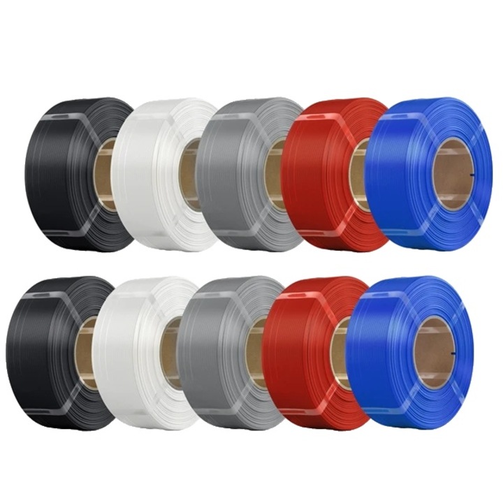 Filament PLA 10kg pentru imprimare 3D, ecologic, mix