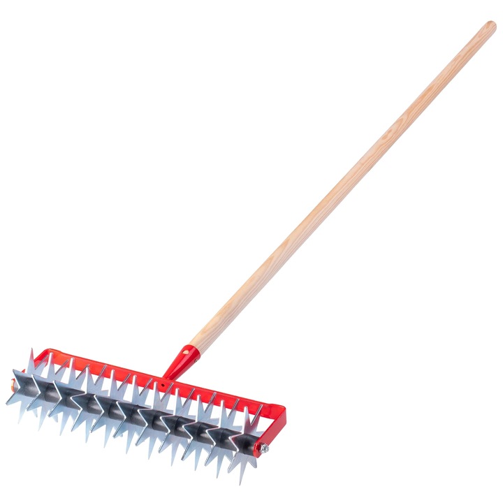 Ръчен култиватор, 145 см, издръжливи стоманени остриета, за всички видове почва