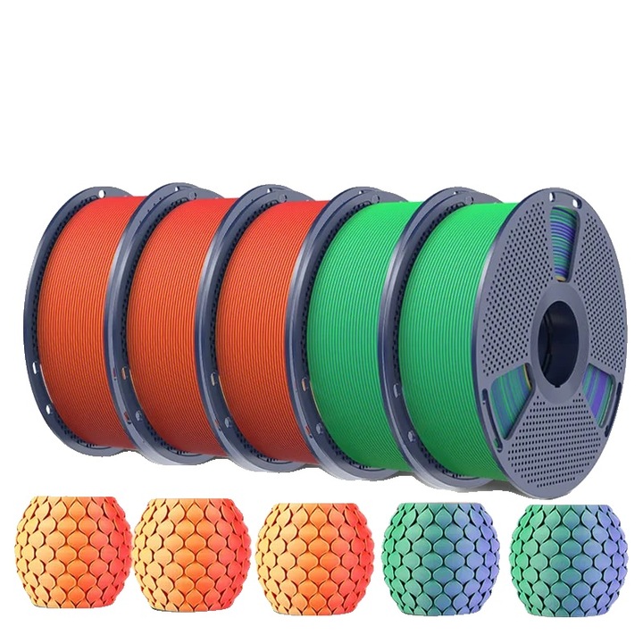 Filament 3D, 1.75mm, PLA, 330m, mat, 2GNPP 3RDYL