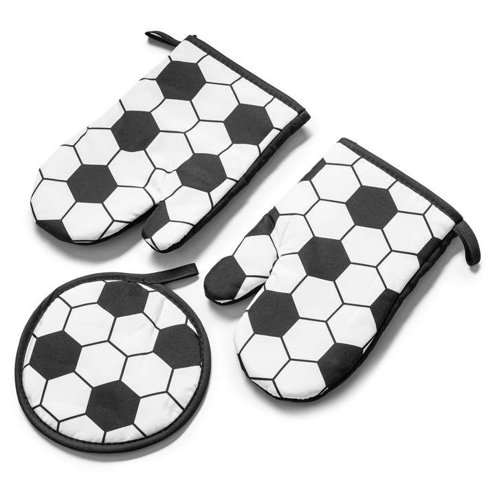 Кухненски ръкавици и подложка за горещи съдове - ФУТБОЛ