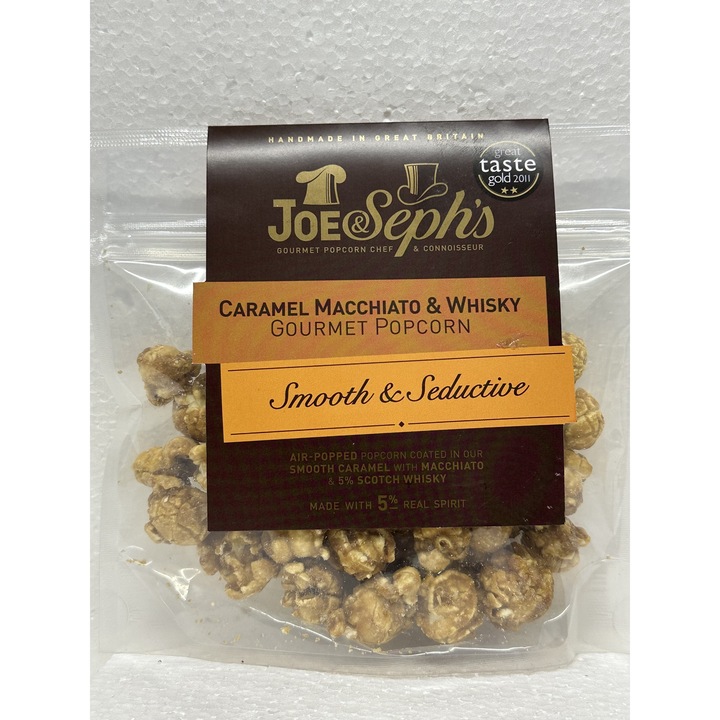 Popcorn gourmet Joe&Sephs Caramel, Macchiato & Whisky 32g