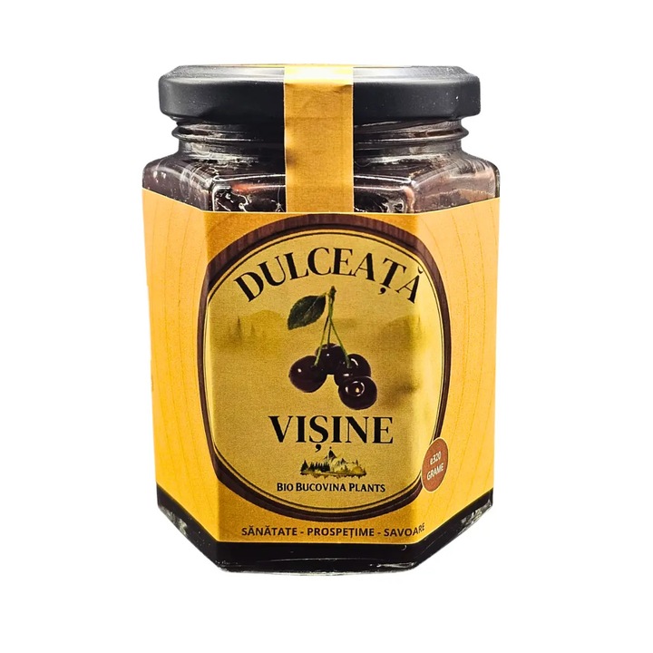 Dulceata de Visine Bio Bucovina Plants –320g