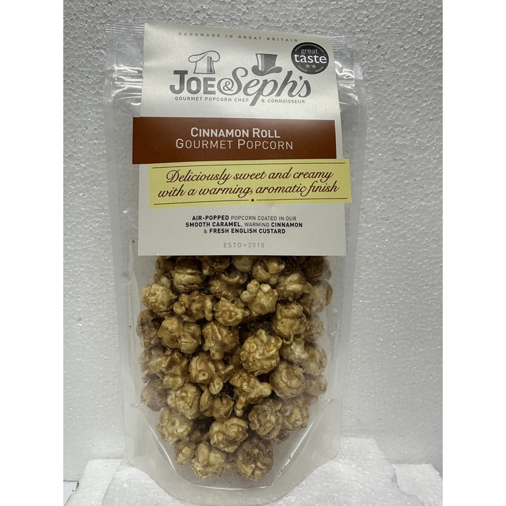 Popcorn gourmet Joe&Sephs Cinnamon Roll 80g