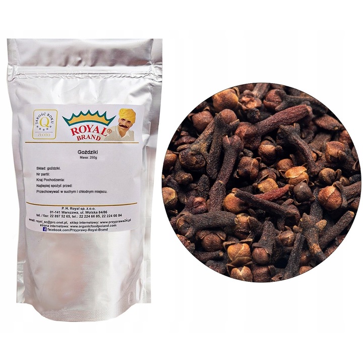 Cuisoare întregi Royal Brand 250g, aromă intensă, uscate natural