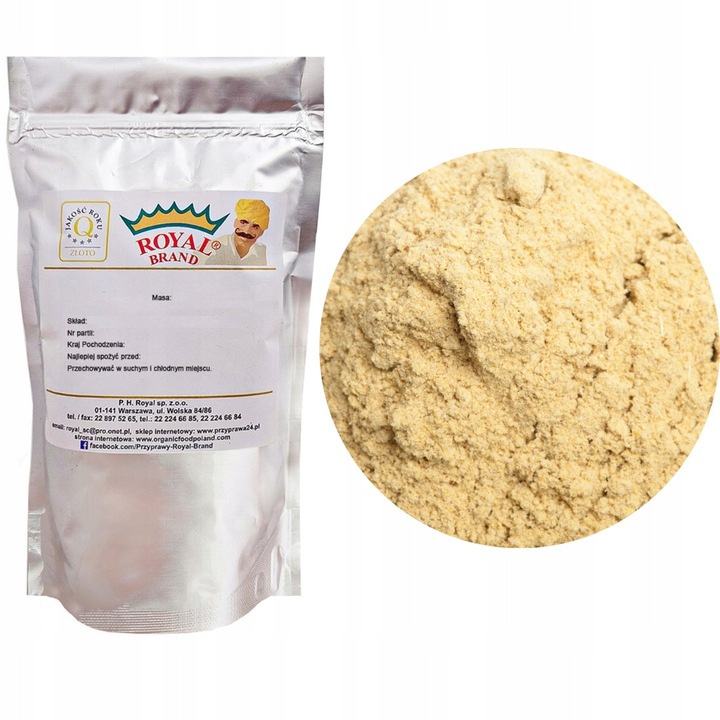 Ghimbir macinat Royal Brand 200g, condiment aromatic, fara aditivi