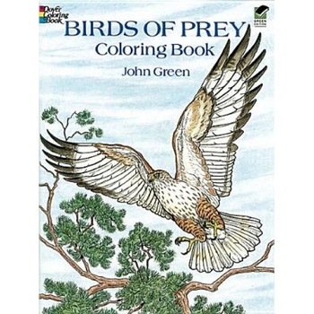 Birds of Prey Coloring Book, Henry Green, John Green Birds of Prey Coloring Book, Henry Green, John Green