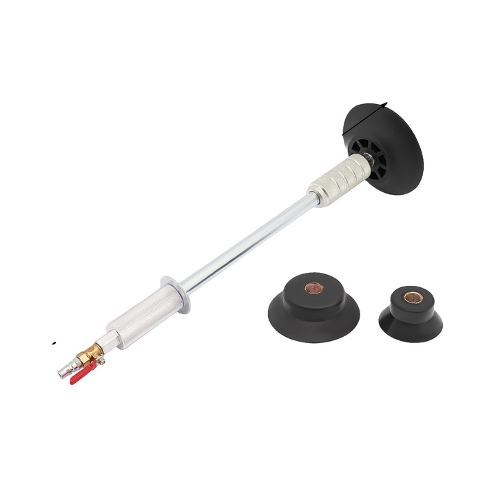 Extractor pneumatic pentru denivelari, constructie durabila, argintiu, 15.5cm