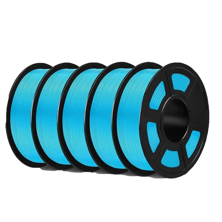 Filament 3D, PETG, égszínkék, 1.75mm, 1kg, 320m