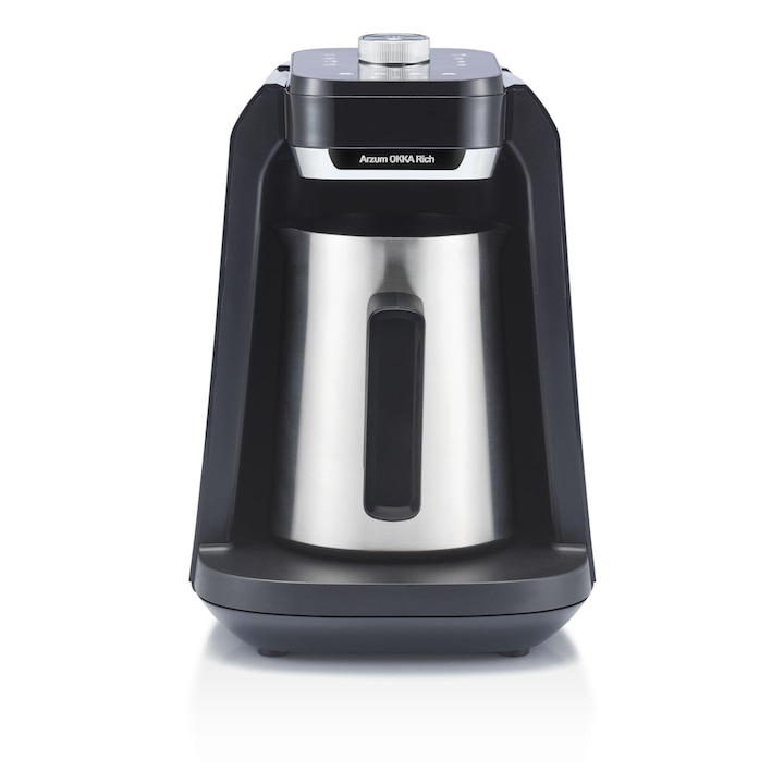 Aparat de cafea turcesc, Arzum, Okka Ok0038, inox, 1.25l, 1000W