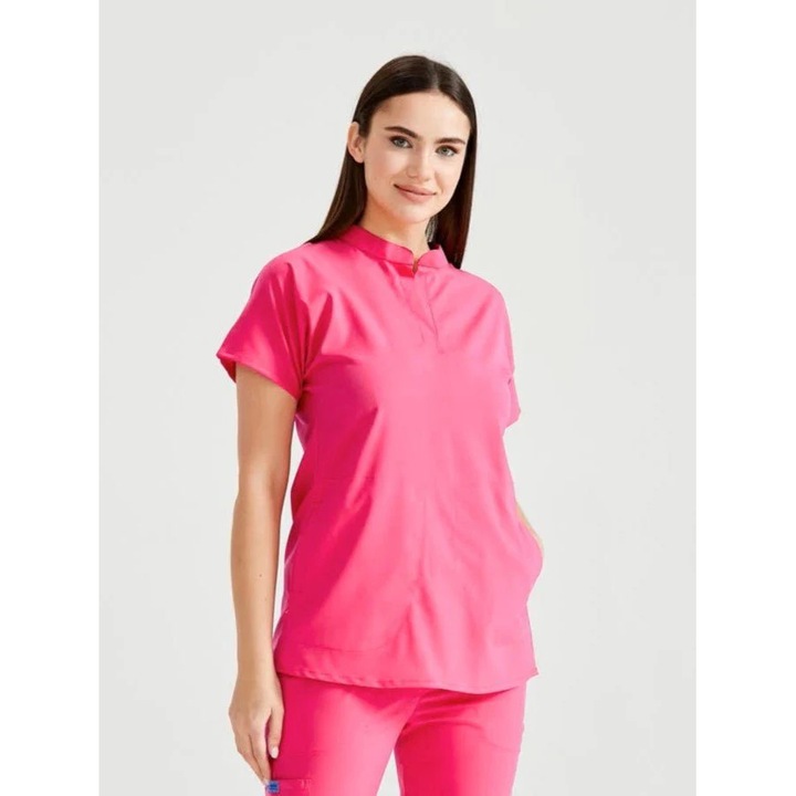 Медицински костюм Розов Фуксия, Жени - Activity, XXS