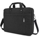 Dob Sechs Geanta Pentru Laptop 15-15.6 Inch, Servieta, Geanta De Umar Pentru Notebook, Pentru Universitate, Munca, Afaceri (Negru)