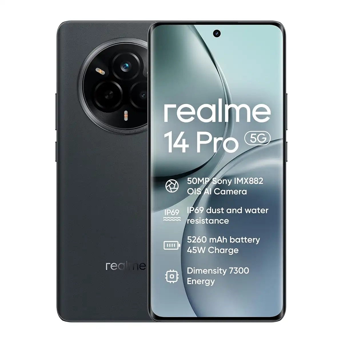 Telefon mobil realme 14pro, Dual SIM, 8GB RAM, 256GB, 5G