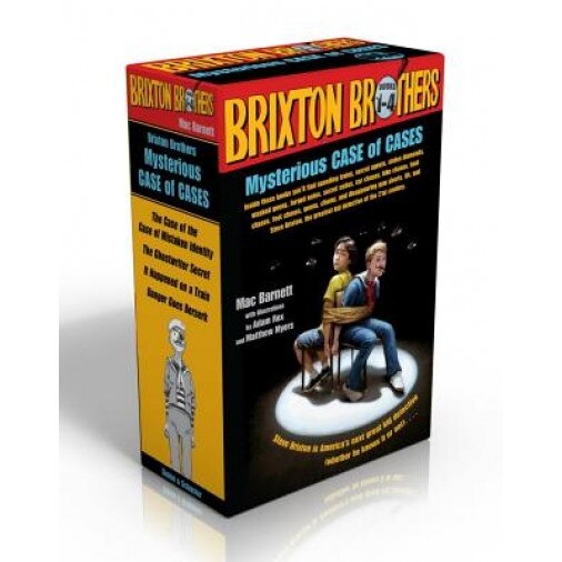 Brixton Brothers Mysterious Case of Cases: The Case of the Case of Mistaken Identity; The Ghostwriter Secret; It Happened on a Train; Danger Goes Bers, Mac Barnett (Author)