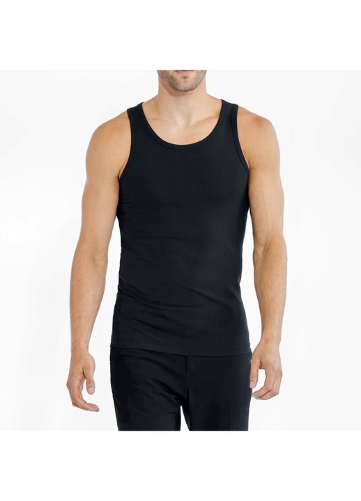 Мъжка тениска 100% памук, Черен