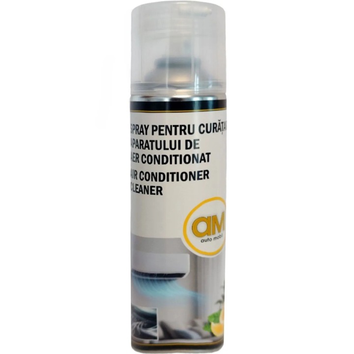 Spray pentru curatarea aparatului de aer conditionat CLIMA SPLIT si auto Mobil KlaussTech Lemon 500 ml