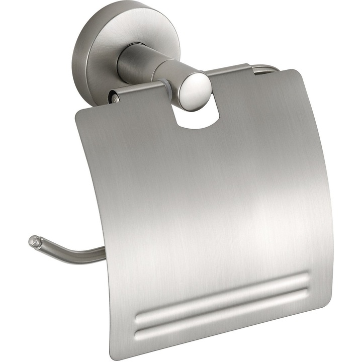 Стойка за тоалетна хартия, Mexen Remo, метал, златиста, 12x13,6 см, за стена