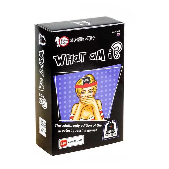 Joc de societate Ce Sunt? Witty Hooligan, 70 de carti, 2 cercuri, pentru adulti