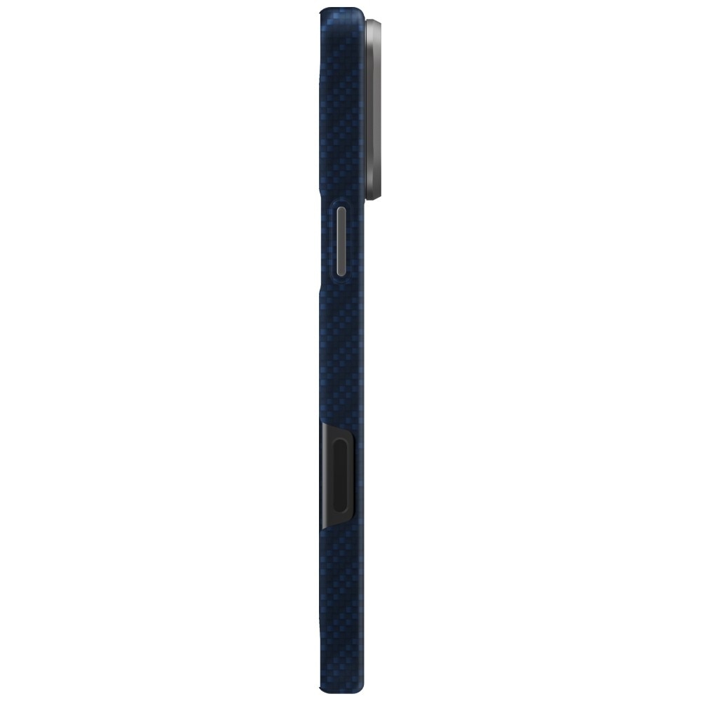 Carcasa Uniq Keva EDGE cu MagClick compatibila cu iPhone 17 Pro Max, Albastru
