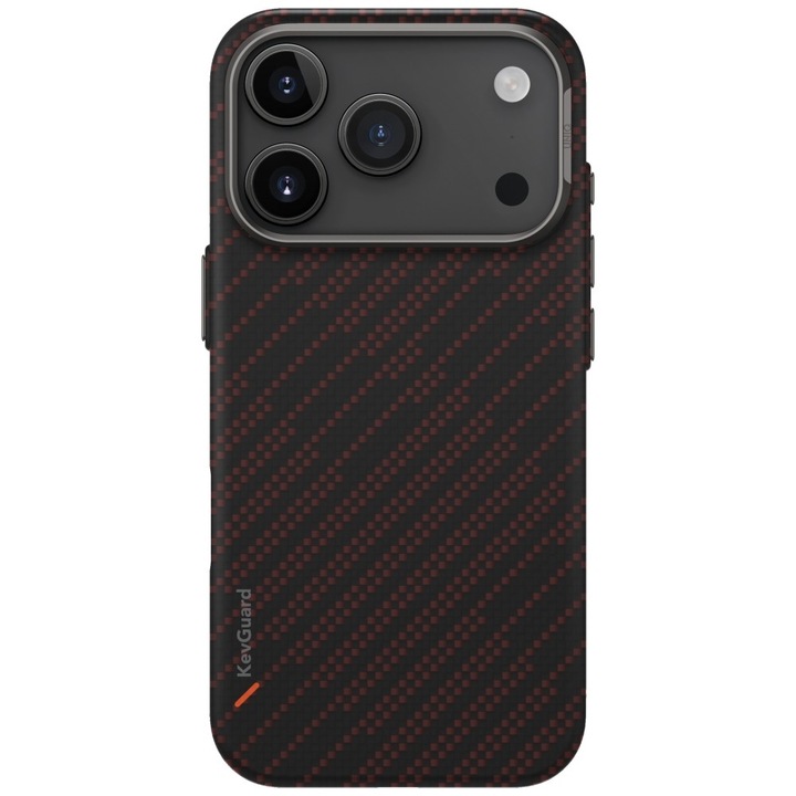 Калъф Uniq, съвместим с iPhone 17 Pro, оранжев