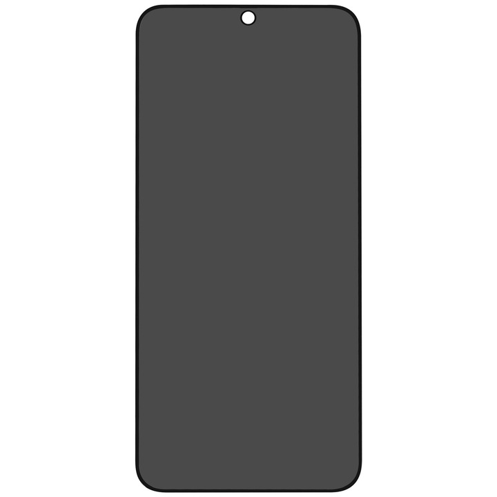 Folie sticla protectie ecran Privacy Full Glue margini negre pentru Samsung Galaxy S25 FE