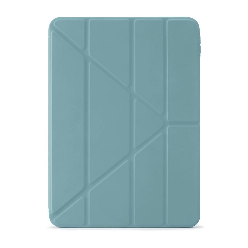 Husa flip cover Pipetto Origami No1 Original compatibila cu iPad (A16) / iPad 2022, Verde