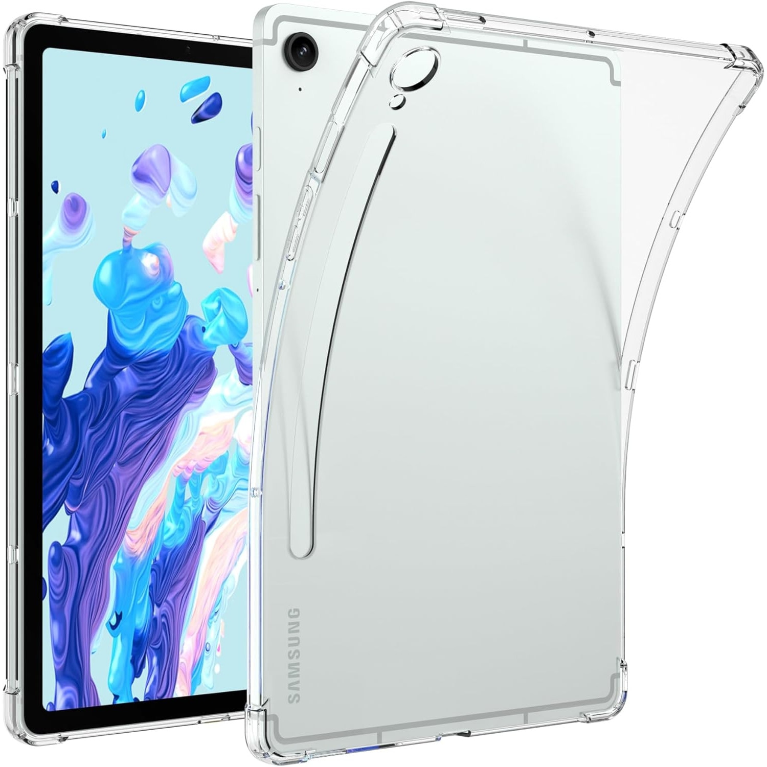 Husa pentru Samsung Galaxy Tab S10 Lite / FE 10.9″ (2025), Silicon TPU, Transparenta