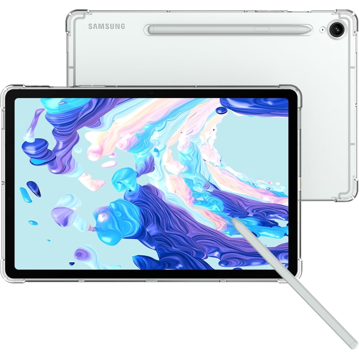 Husa pentru Samsung Galaxy Tab S10 Lite / FE 10.9″ (2025), Silicon TPU, Transparenta