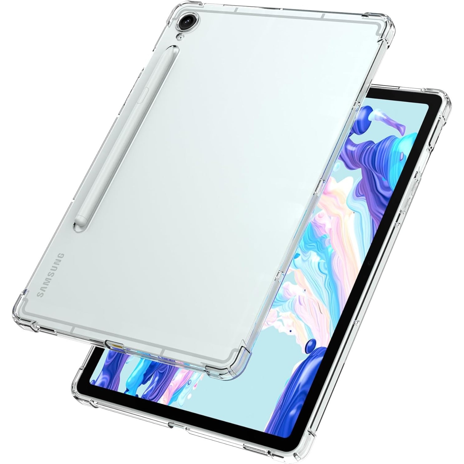 Husa pentru Samsung Galaxy Tab S10 Lite / FE 10.9″ (2025), Silicon TPU, Transparenta