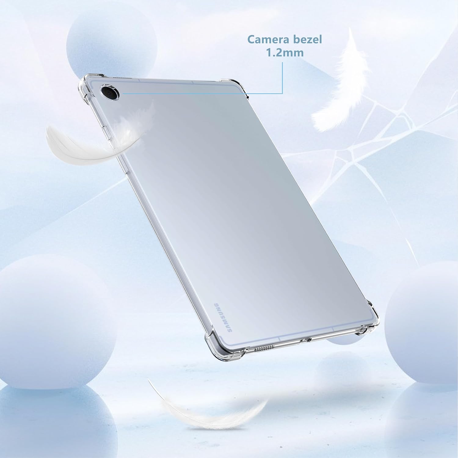Husa Silicon pentru Samsung Galaxy Tab A11, 8.7" (2025) Ultra Clear, TPU Transparent