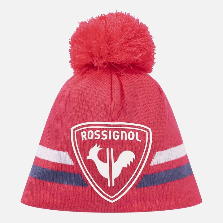 Шапка Rossignol JR ROOSTER, розова, за деца, универсален размер