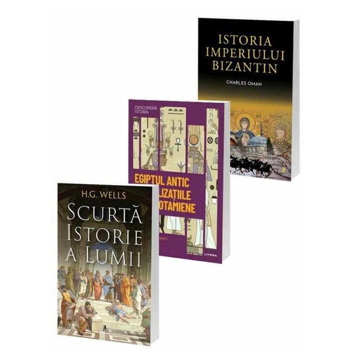 Pachet Istoria Lumii si a Imperiilor. Set 3 carti